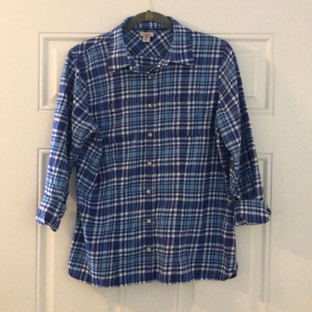LL Bean flannel